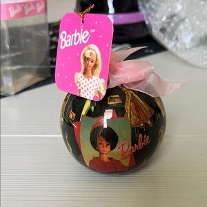 Barbie Collectible Ornament with Pink Accents
